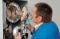 The image shows an employee during maintenance.